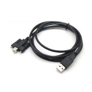 USB bağlantı 2.0 A to Screw Lock USB 2.0 Type B Device Cable