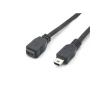 USB 2.0 Mini B Male 5 Pin to USB Mini B Female 5 Pin Cable