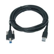 USB 3.0 SuperSpeed A to B Screw Lock Printer Cable