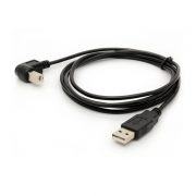 USB2.0 A Male to 90 Degree Left Angle B Male Printer Cable