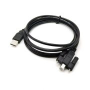 USB2.0 Type A to Screw Lock Type B Camera Cable