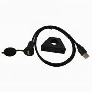 USB2.0 Waterproof automotive Panel Flush Mount Cable