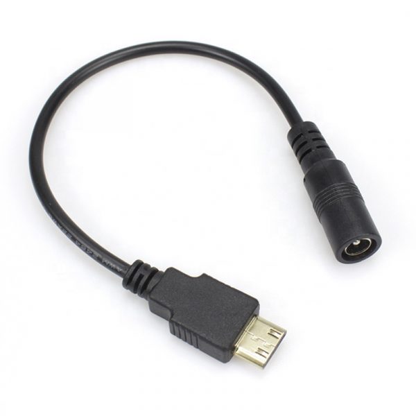 VeriFone Vx680 Vx670 mini HDMI na DC napájecí kabel