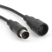 Waterproof 4 Pin Mini Din male and female Cable