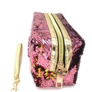Cosmetic Changeable Color Sequin Pouch